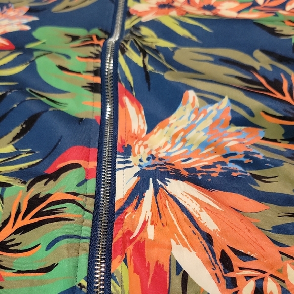 JEALOUS TOMATO FLORAL ZIP-UP JACKET - Picture 7 of 10